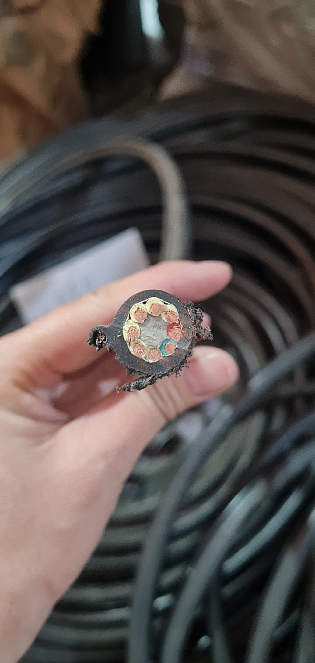 Cáp điều khiển 8 ruột x 1.25mm 