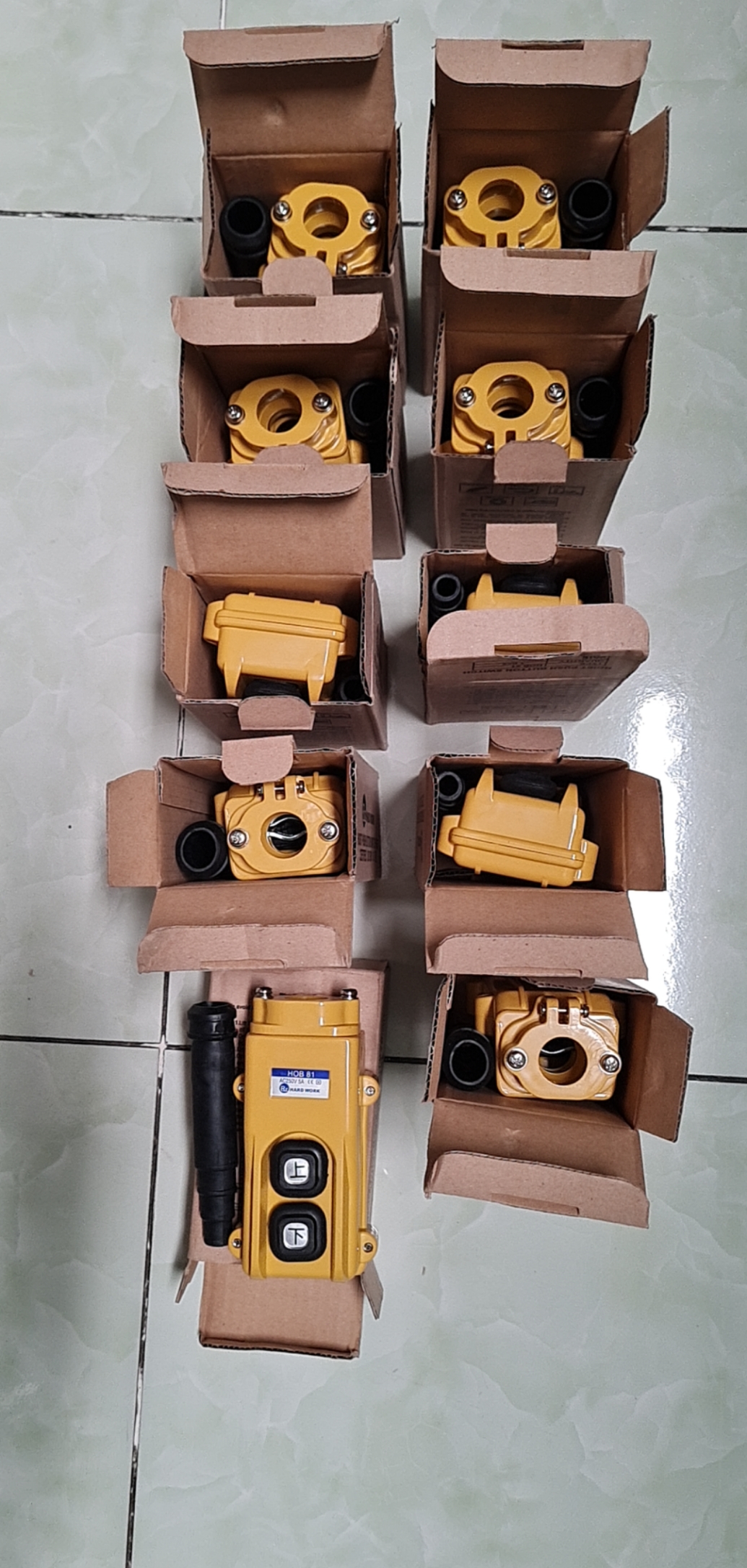 Tay bấm điều khiển 2 nút (chống nước IP65)